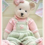 CANDY Bear/ Toy/ Teddy Knitting Pattern/ pdf /EMAIL Pattern